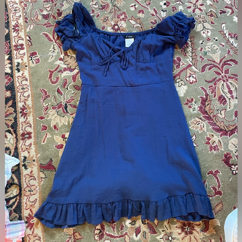 Navy blue classy dress!